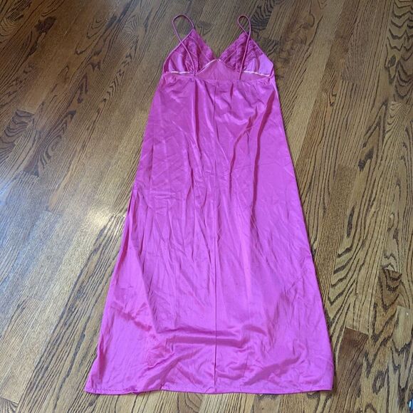 Vintage 90's Y2K Babydoll Lace‎ Lingerie Gown Sz S Pink Fairy Grunge Whimsigoth - Picture 8 of 10